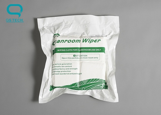 200gsm 25% Nylon 75% PolyesterCleanroom Wipes For Electronics Industry