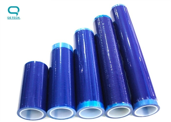 Polyethylene Film Cleanroom Sticky Roller Polyester Blue Color