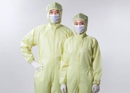 0.25cm Grid Polyester Conductive Yarn ESD Clothing