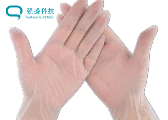 PVC Clean Room Gloves Dust Free Silicon Free Anti Static