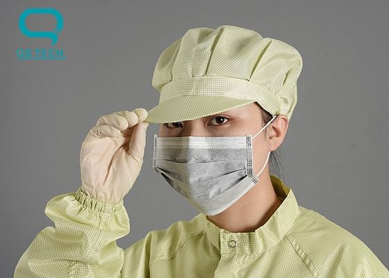 0.25cm Grid Polyester Conductive Yarn ESD Clothing